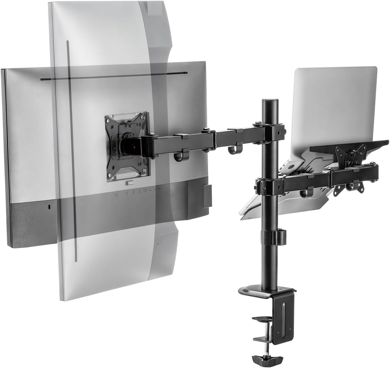 Suporte de Mesa Orientável/ Inclinável DTL32TSR-193 para TV e Portátil de 17-32" - Imagem 2
