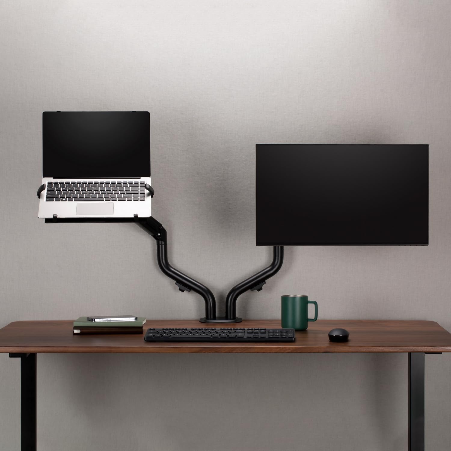 Suporte de Secretária Orientável/ Inclinável DTL32TSR-195 para TV e Portátil de 17-32" - Imagem 5