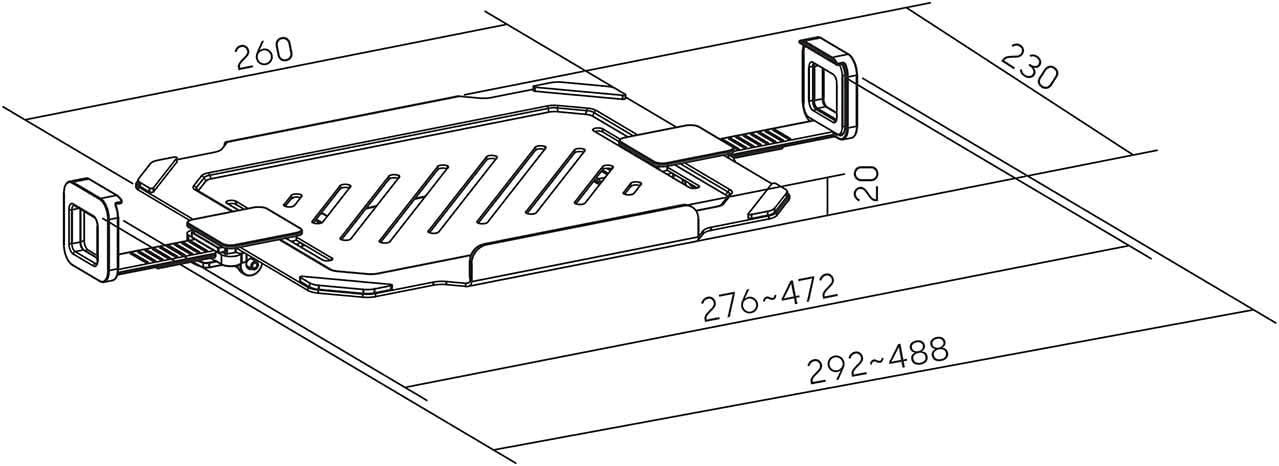 Suporte para Monitor Aisens DTLTA01-215 para Portátil de 12-17" - Imagem 7