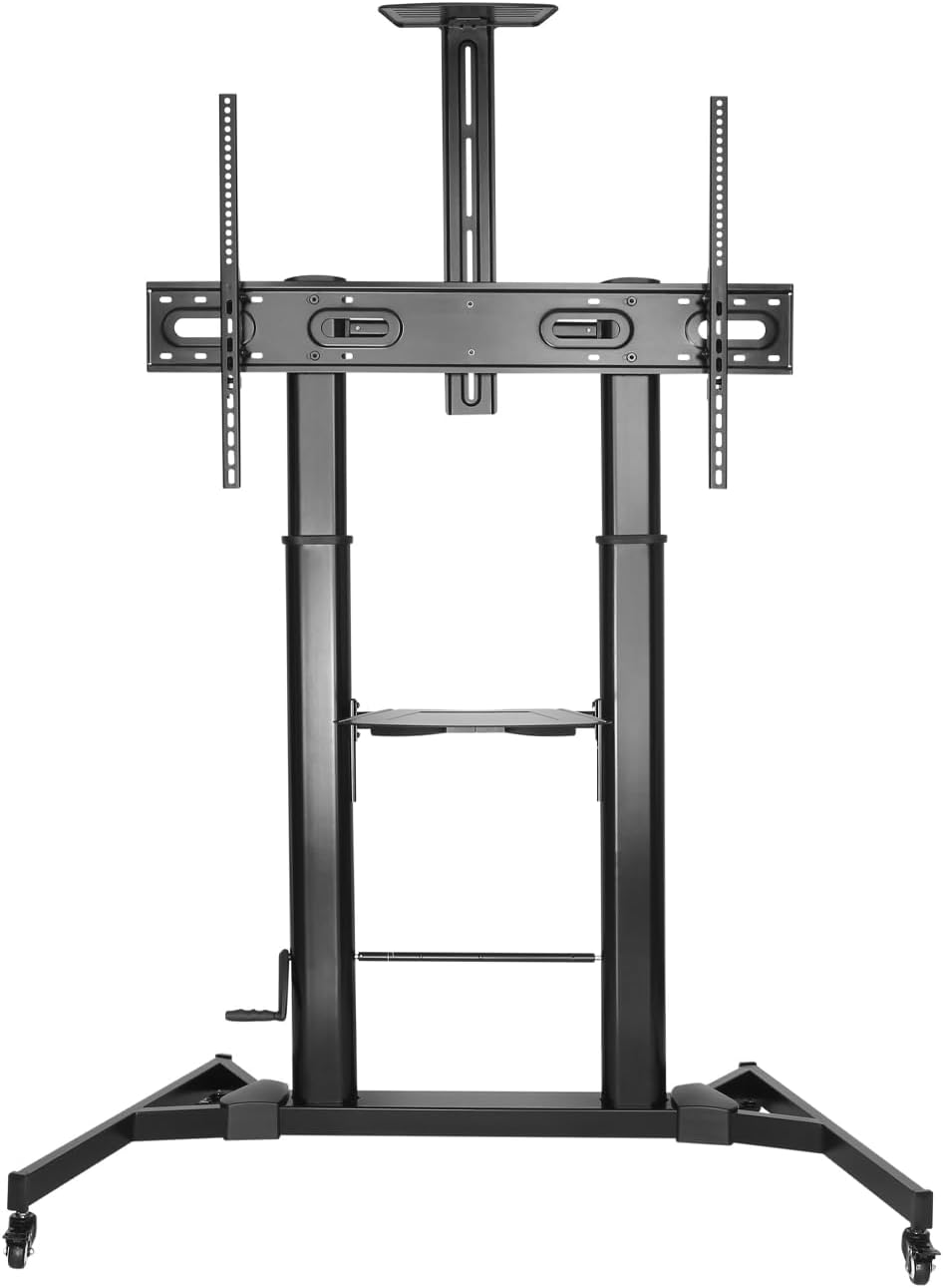 Suporte de Chão Inclinável com Rodas e Manivela Aisens FT100TE-171 para TV 60-100"/ até 100kg - Imagem 2