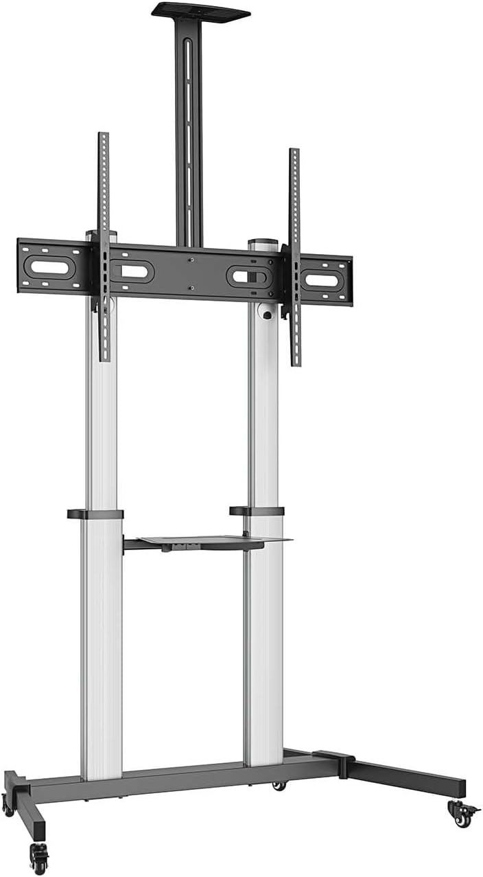Suporte de Chão com Rodas Aisens FT100TE-259 para TV de 60-100"/ até 100kg