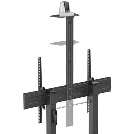 Suporte de Chão Inclinável com Rodas e Manivela Aisens FT100TE-403 para TV 60-100"/ até 100kg - Imagem 2