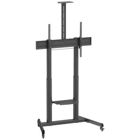 Suporte de Chão Inclinável com Rodas e Manivela Aisens FT100TE-403 para TV 60-100"/ até 100kg
