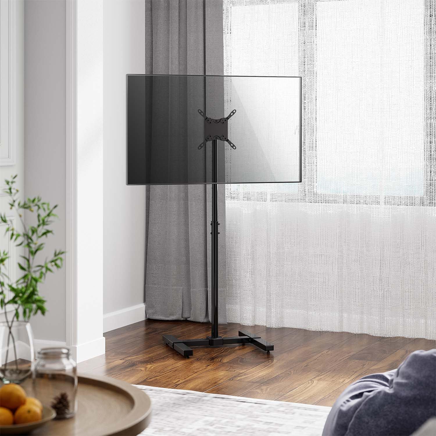 Suporte de Chão Inclinável/ Nivelável/ Extensível Aisens FT42TE-261 para TV de 13-42"/ até 20kg - Imagem 2