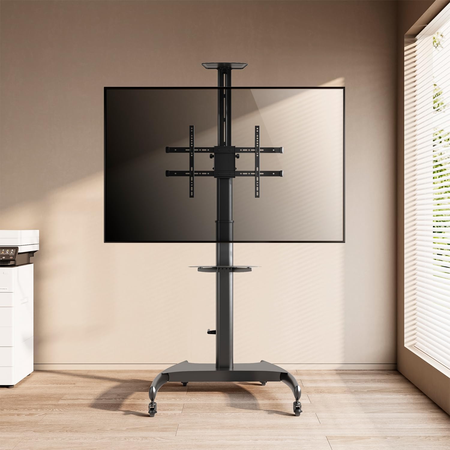 Suporte de Chão Inclinável/ Rotativo com Rodas e Manivela Aisens FT70TE-169 para TV 37-70"/ até 50kg - Imagem 7