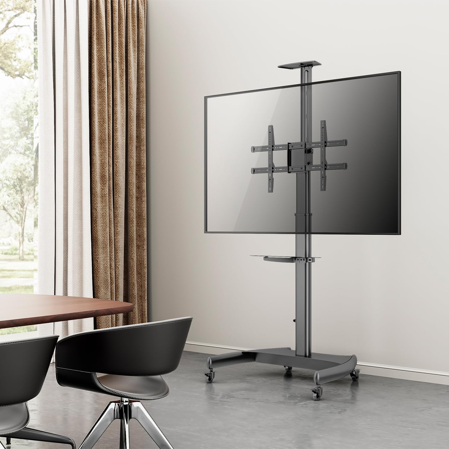 Suporte de Chão Inclinável/ Rotativo com Rodas e Manivela Aisens FT70TE-169 para TV 37-70"/ até 50kg - Imagem 6