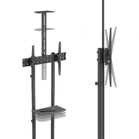 Suporte de Chão Inclinável com Rodas/ Suporte de Câmara Aisens FT70TE-335 para TV 37"-70"/ até 45kg - Imagem 4