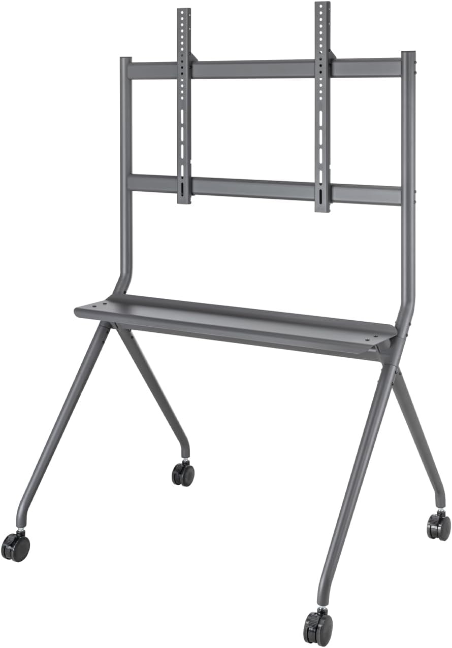 Suporte de Chão com Rodas Aisens FT86FE-143 para TV ou Ecrã Interativo 50"-86"/ até 120kg - Imagem 2