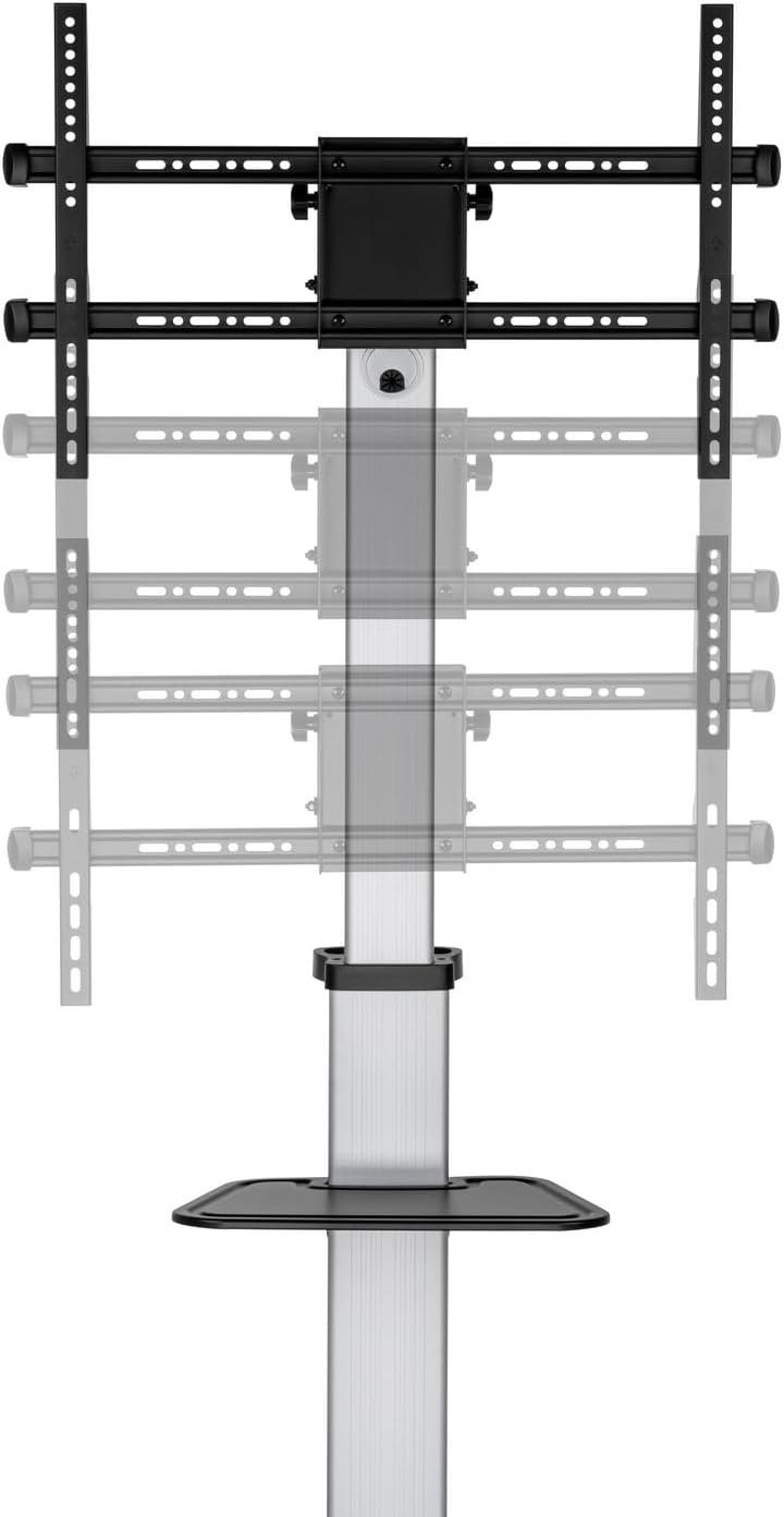 Suporte de Chão Inclinável com Rodas Aisens FT86TRE-197 para TV 37-86"/ até 50kg - Imagem 5
