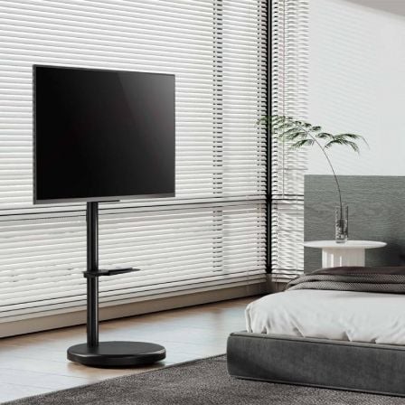 Suporte de Chão com Rodas Aisens FT86TRE-303 para TV de 37-86"/ até 50kg - Imagem 4