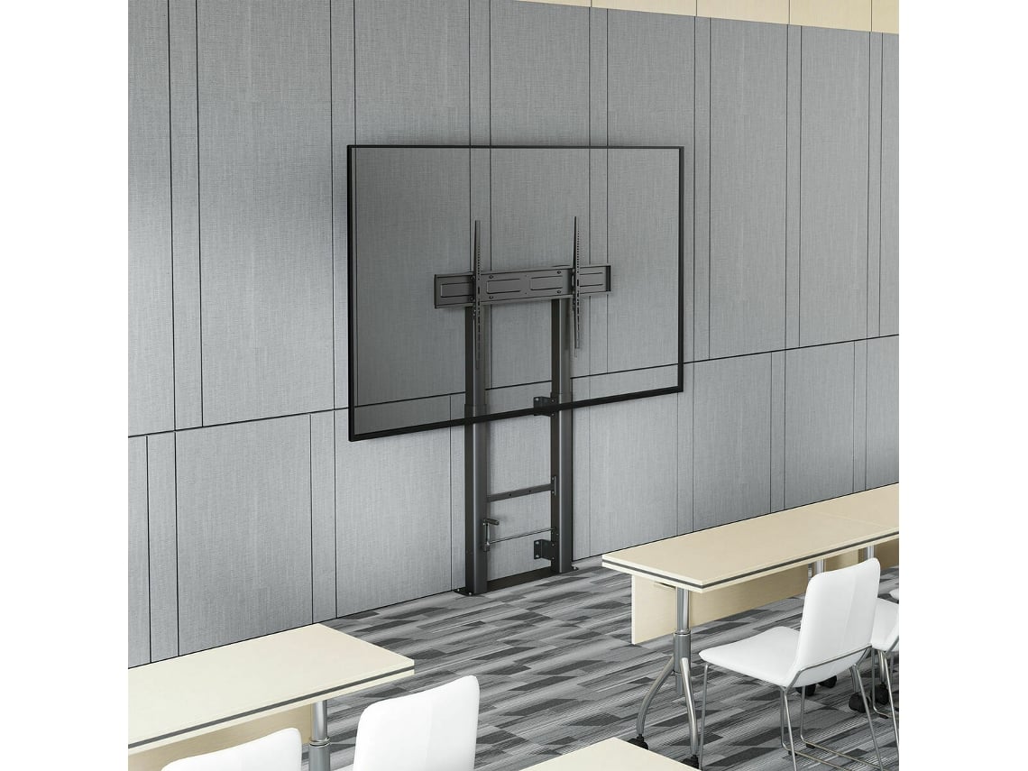 Suporte de Chão Rotativo/ Inclinável/ Nivelável Aisens FWF100E-351 para TV de 60-100"/ até 120kg - Imagem 3