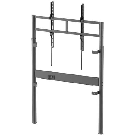 Suporte Motorizado AISENS FWF90SE-473 para TV 55" a 90" até 90kg VESA 900x600 Chão e Parede Cinzento - Imagem 2