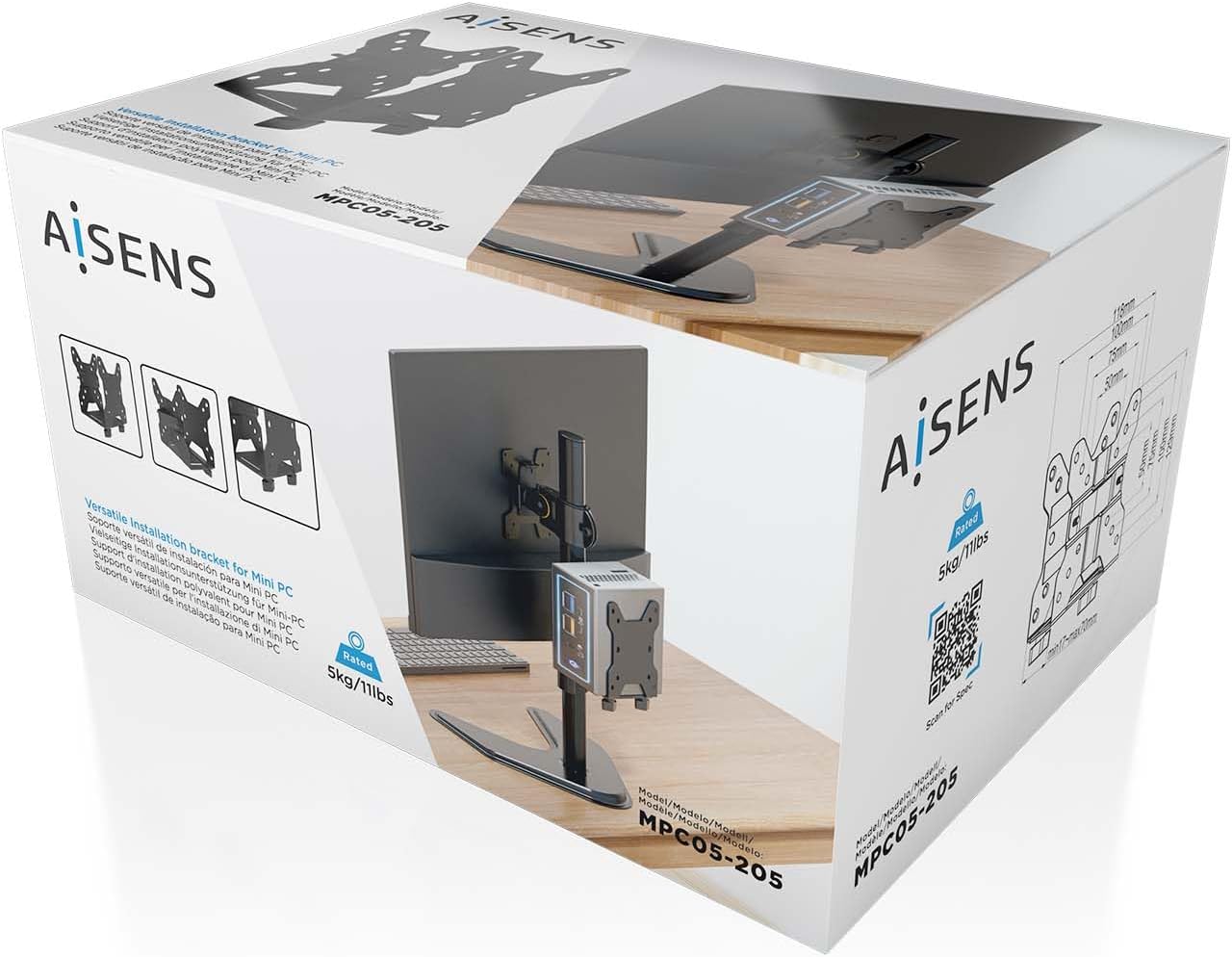 Suporte para miniPC Aisens MPC05-205 - Imagem 9