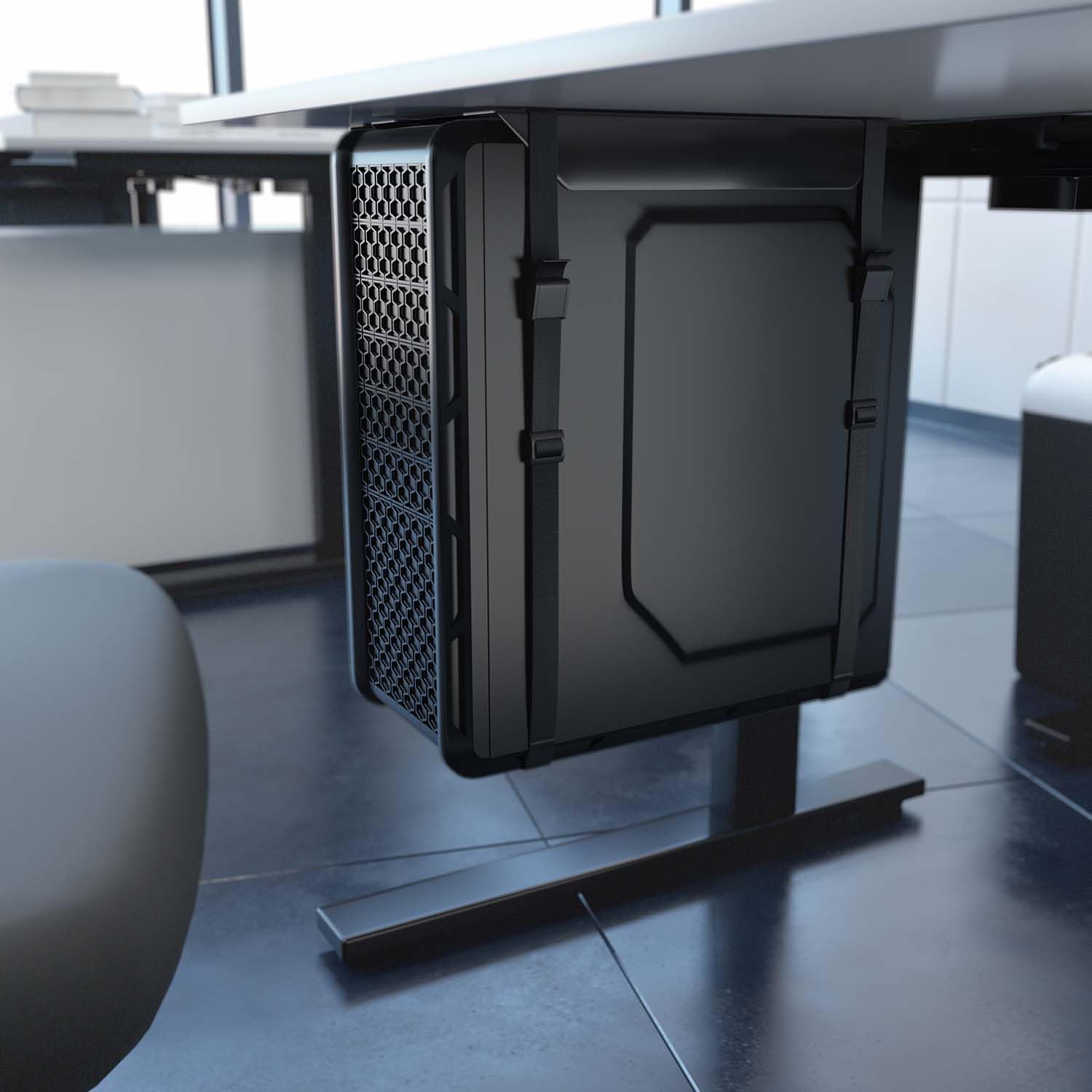 Suporte Debaixo da Mesa Aisens MPC07-209 para PC/ até 10kg - Imagem 5
