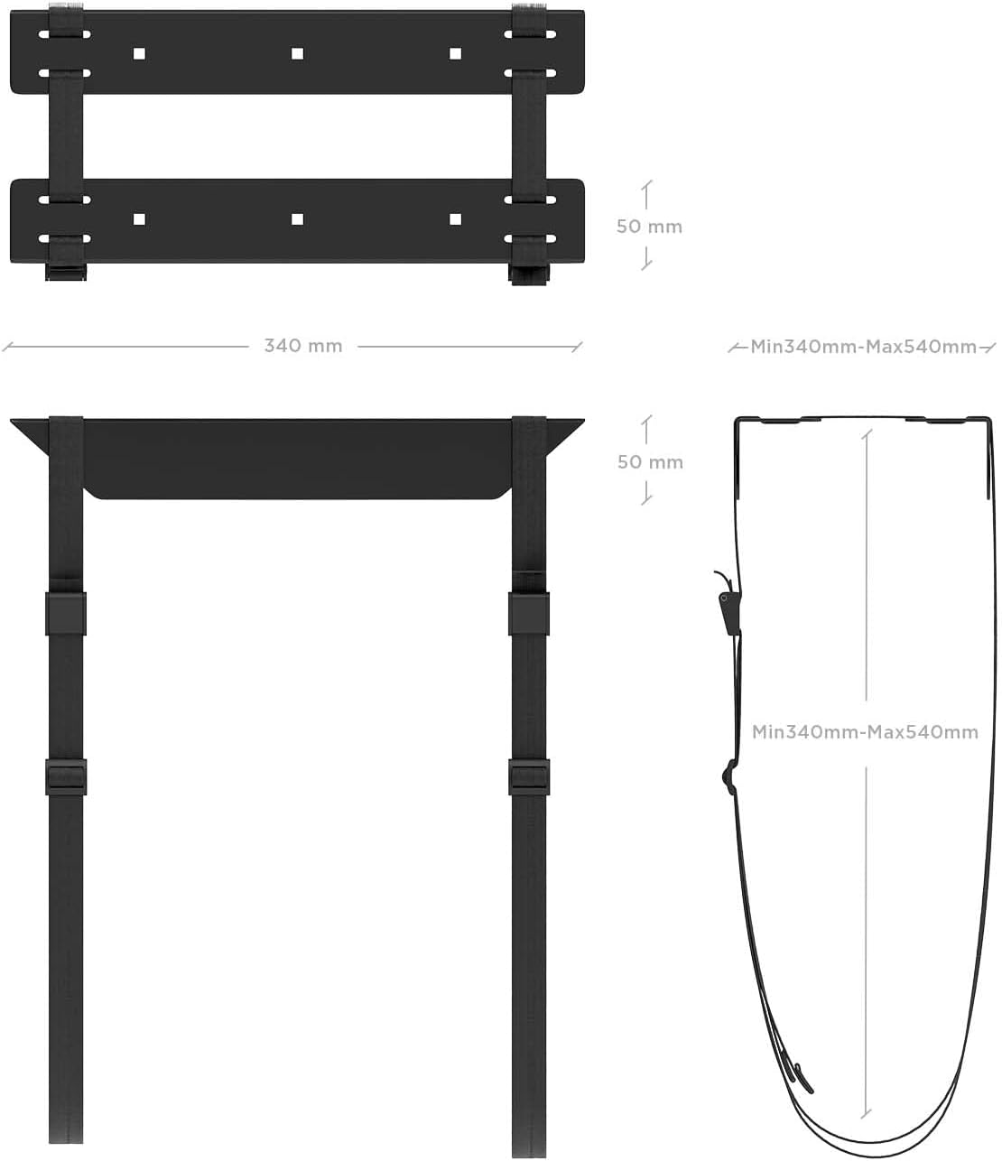 Suporte Debaixo da Mesa Aisens MPC07-209 para PC/ até 10kg - Imagem 4
