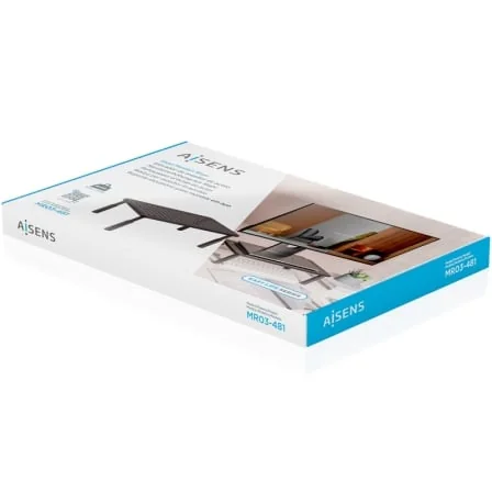 Suporte Elevador AISENS MR03-481 para Monitor até 32" Carga 20kg Altura Ajustável 100-140mm Preto - Imagem 4