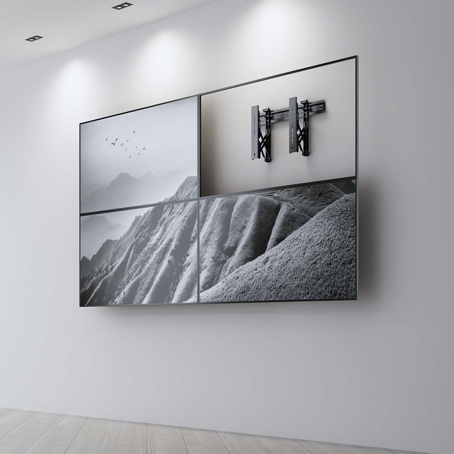 Suporte de Parede para Videowall/TV Nivelável Aisens VW70TPO-199 para TV de 37-70"/ até 45kg - Imagem 5