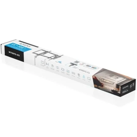 Suporte de Parede AISENS WT105TS-475 para TV 55"-105" Giratório Inclinável Antirroubo VESA 1000x600mm 80kg Preto - Imagem 4