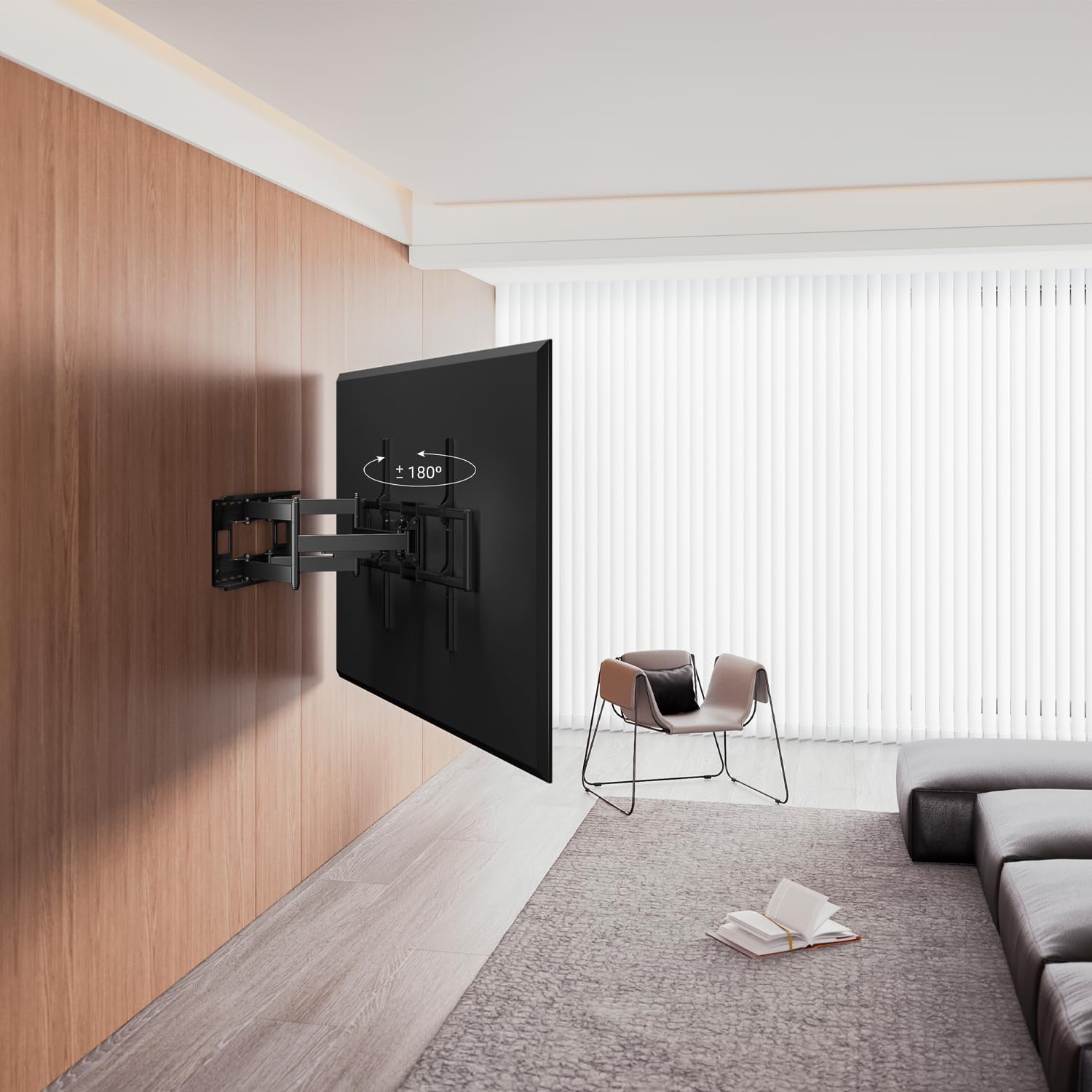Suporte de Parede Giratório/ Inclinável/ Nivelável Aisens WT120TSLE-163 para TV de 60-120"/ até 120kg - Imagem 8