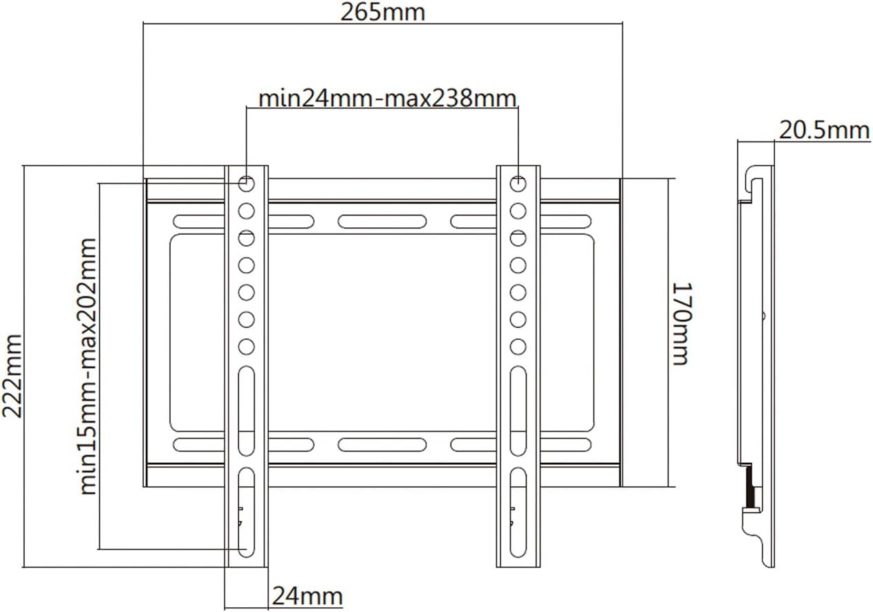 Suporte de Parede Aisens WT42F-157 para TV de 32-42"/ até 35kg - Imagem 4