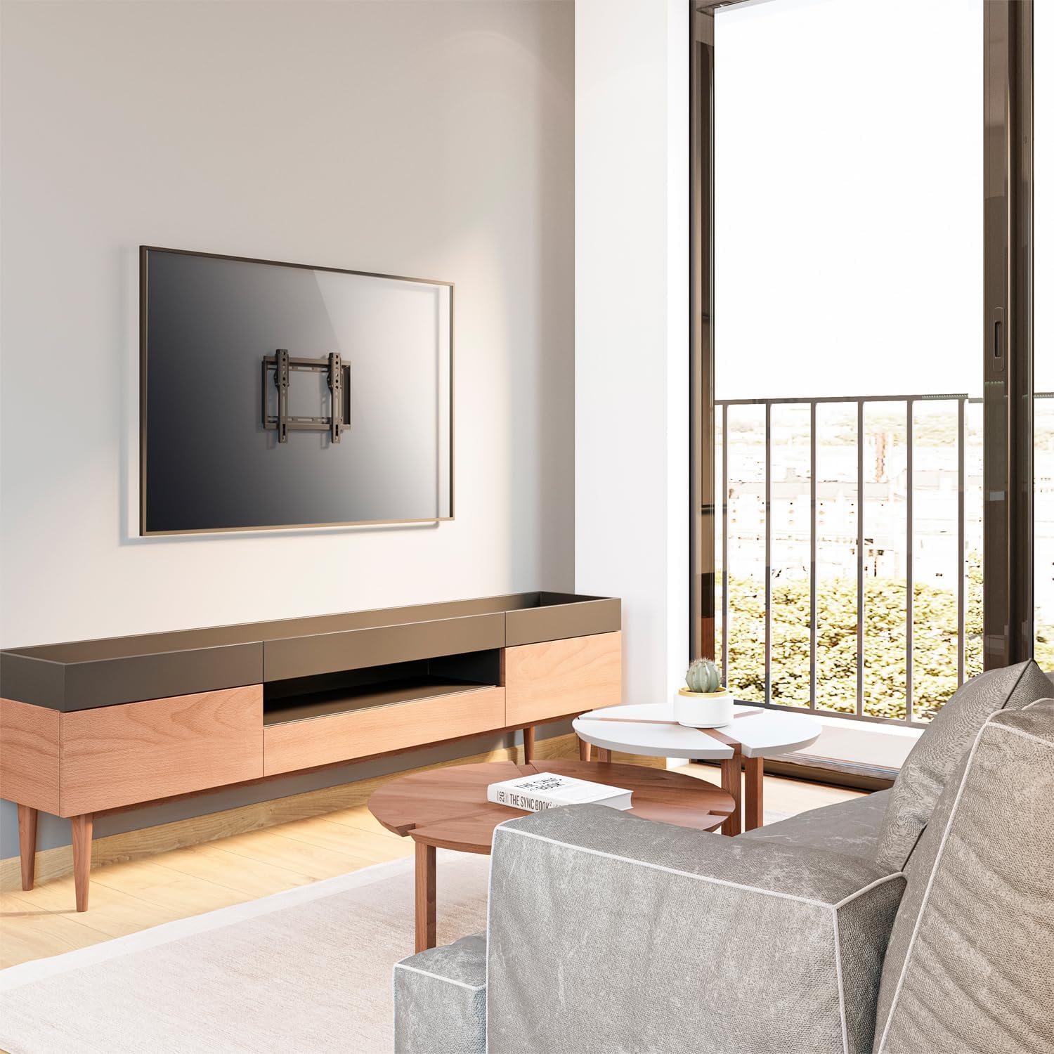 Suporte de Parede Inclinável Aisens WT42T-159 para TV de 23-42"/ até 35kg - Imagem 7