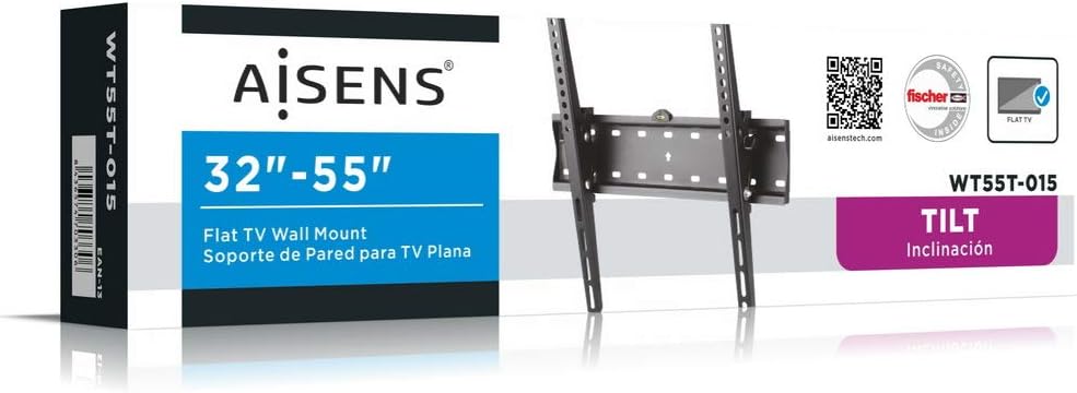 Suporte de Parede Inclinável Aisens WT55T-015 para TV de 32-55"/ até 40kg - Imagem 5