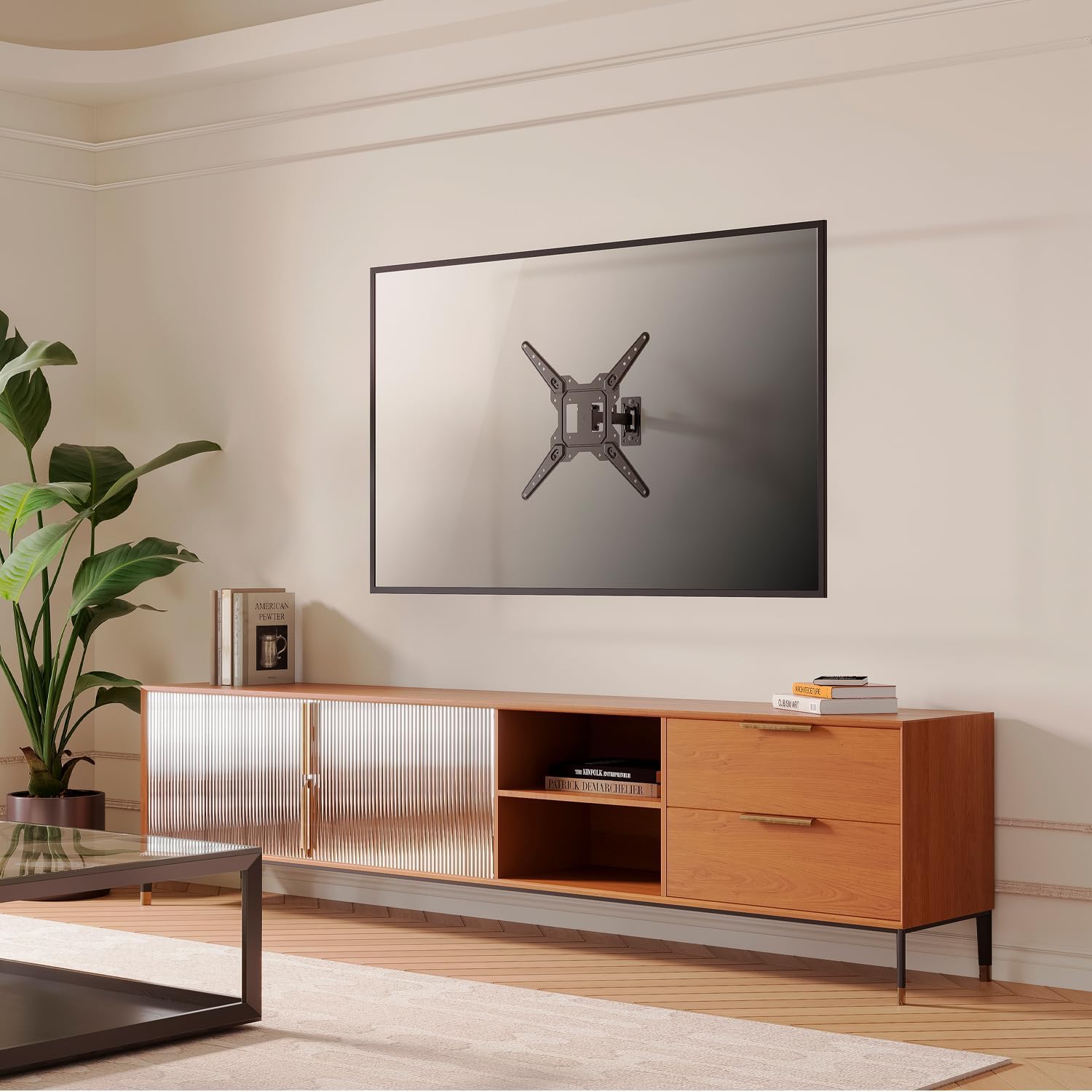 Suporte de Parede Extensível/ Giratório/ Inclinável/ Aisens WT55TSE-151 para TV de 23-55"/ até 30kg - Imagem 6