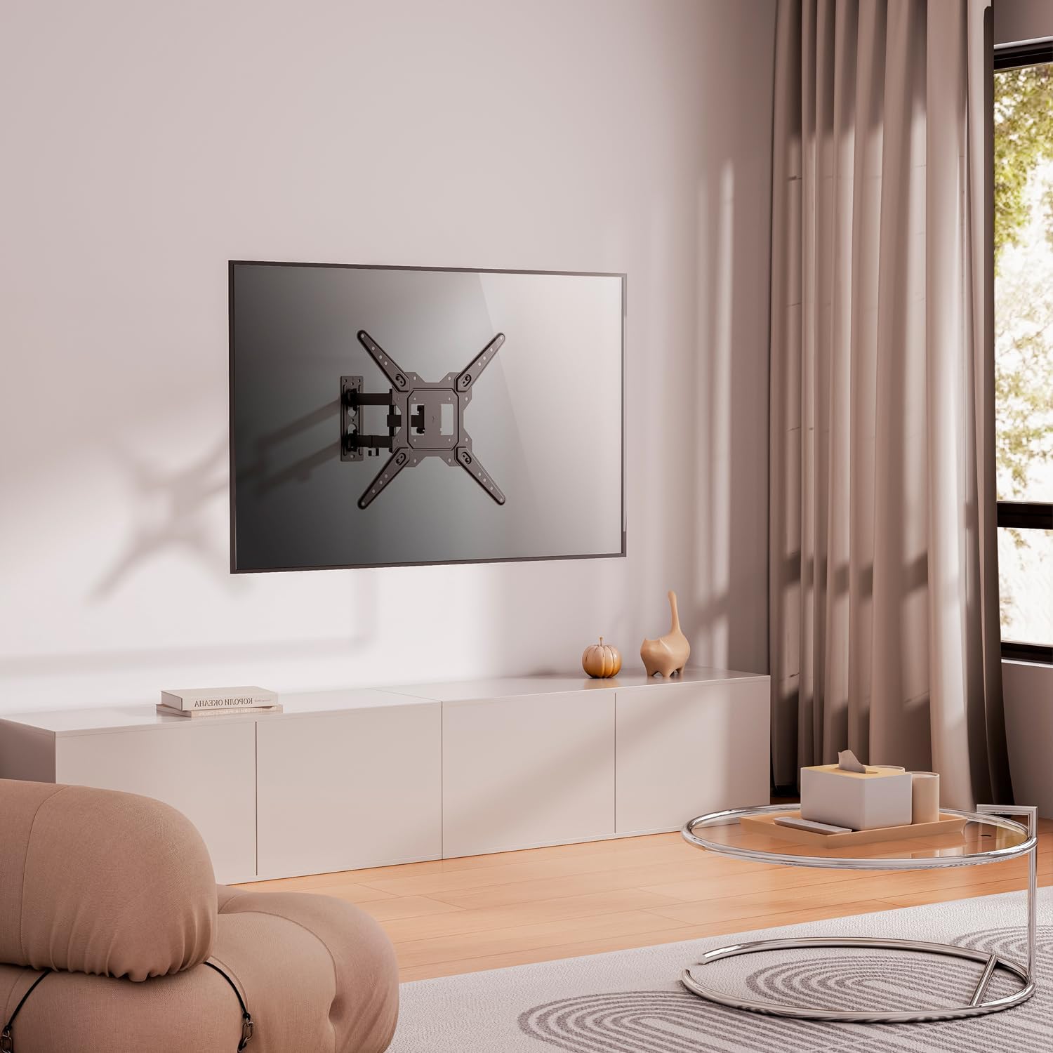 Suporte de Parede Rotativo/ Inclinável/ Aisens WT55TSE-153 para TV de 23-55"/ até 30kg - Imagem 8