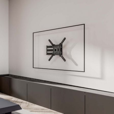 Suporte de Parede Giratório/ Inclinável/ Nivelável Aisens WT65TSLE-383 para Monitores e TV de 23-65"/ até 35kg - Imagem 5