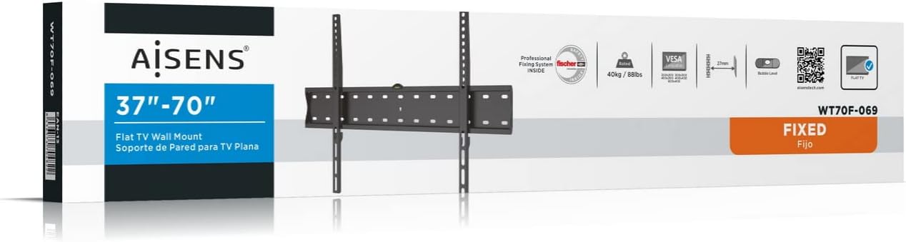 Suporte de Parede Fixo Aisens WT70F-069 para TV de 37-70"/ até 40kg - Imagem 6