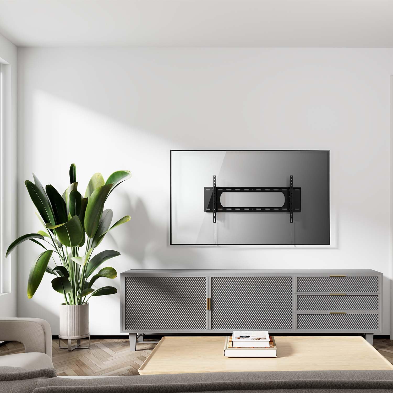 Suporte de Parede Inclinável Aisens WT90T-241 para TV de 43-90"/ até 80kg - Imagem 6