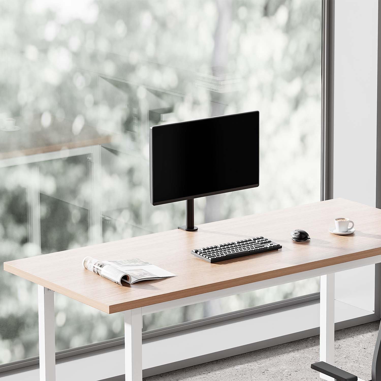 Suporte de Mesa para Monitor Aisens DT32TSR-275/ Rotativo/ Inclinável/ até 10kg - Imagem 4