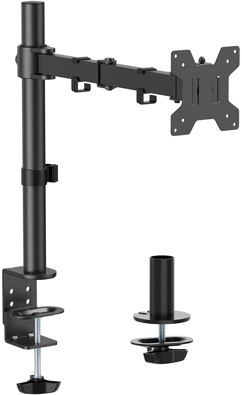 Suporte de Mesa para Monitor Aisens DT32TSR-277/ Giratório/ Inclinável/ até 10kg