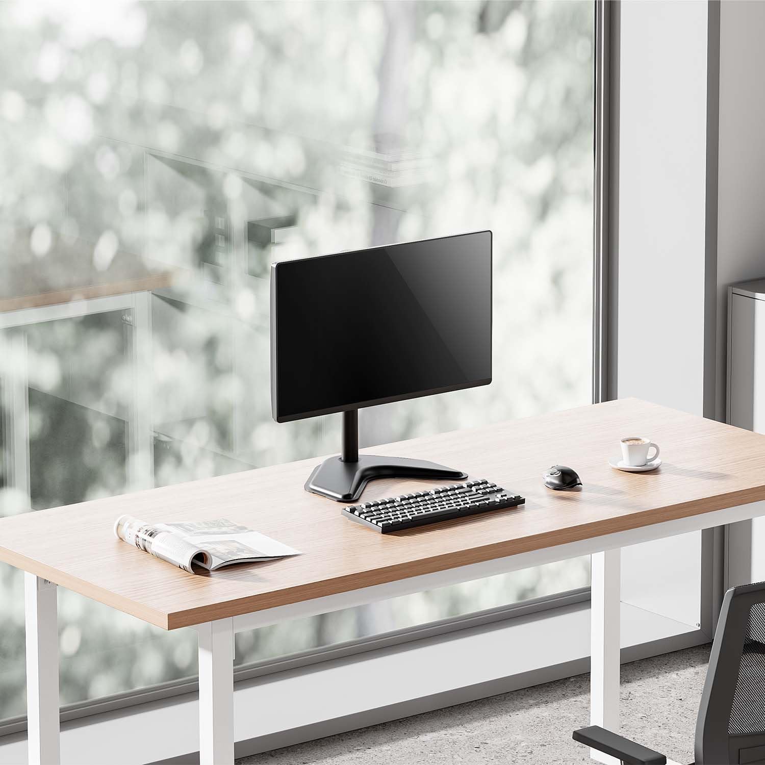 Suporte de Secretária para Monitor Aisens DT32TSR-283/ Rotativo/ Inclinável/ até 10kg - Imagem 5