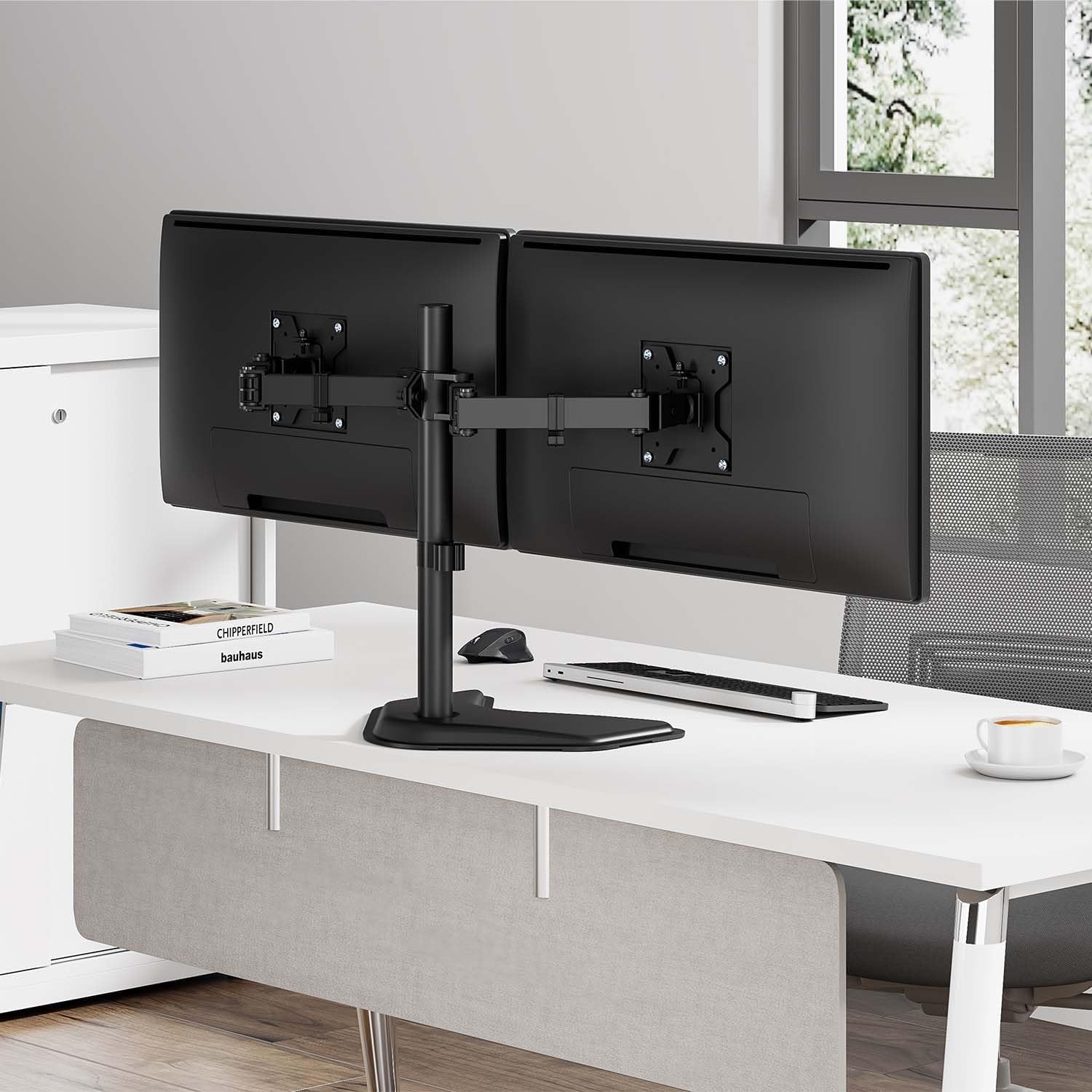 Suporte de Secretária para 2 Monitores Aisens DT32TSR-285/ Rotativo/ Inclinável/ até 10kg - Imagem 4