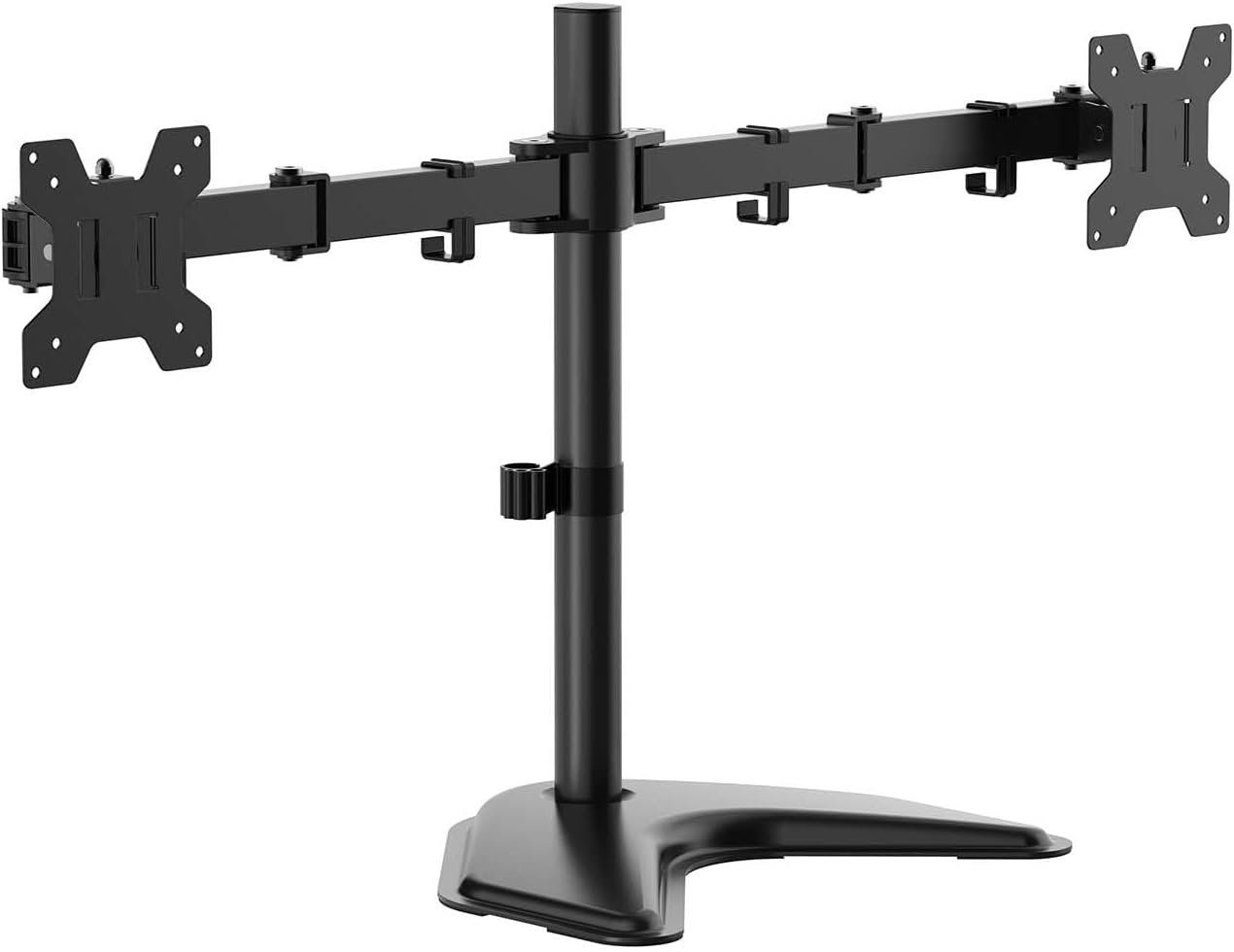 Suporte de Secretária para 2 Monitores Aisens DT32TSR-285/ Rotativo/ Inclinável/ até 10kg