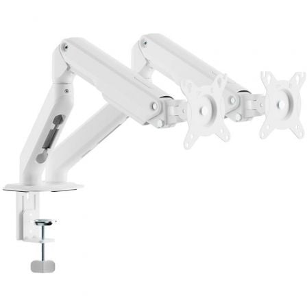 Suporte de Mesa com Contrapeso para 2 Monitores Aisens DT32TSR-437/ Giratório/ Inclinável/ até 9kg - Imagem 2