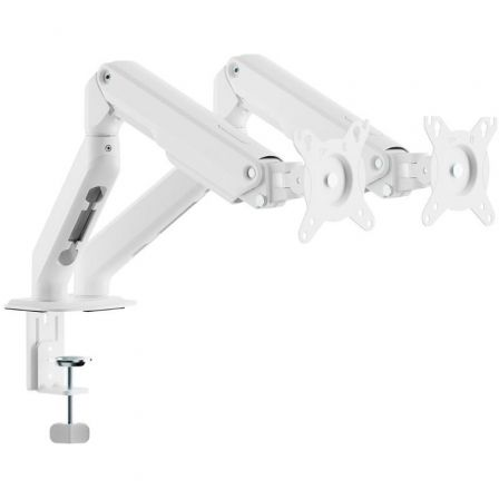 Suporte de Mesa com Contrapeso para 2 Monitores Aisens DT32TSR-439/ Giratório/ Inclinável/ até 9kg - Imagem 2