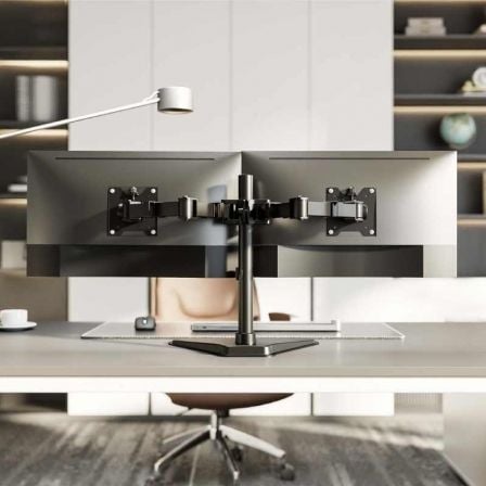 Suporte de Secretária para 2 Monitores Aisens DT35TSR-361/ até 20kg - Imagem 4