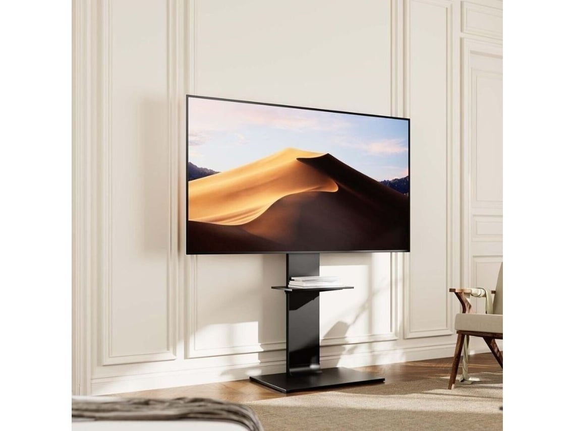 Suporte de Chão Inclinável/ Rotativo com Prateleira DVD Aisens FT86TSE-399 para TV de 37-86"/ até 50kg - Imagem 7
