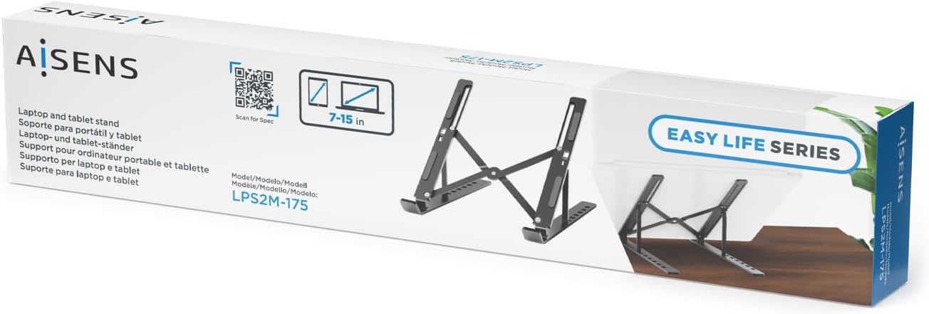 Suporte Aisens LPS2M-175 para Portátil/Tablet até 15" - Imagem 5