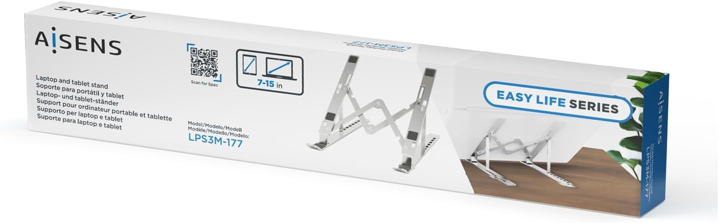 Suporte Aisens LPS3M-177 para Portátil/Tablet até 15" - Imagem 5