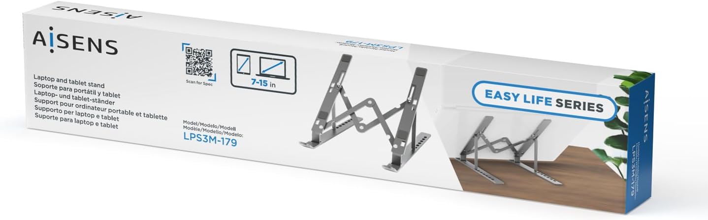 Suporte Aisens LPS3M-179 para Portátil/Tablet até 15" - Imagem 5