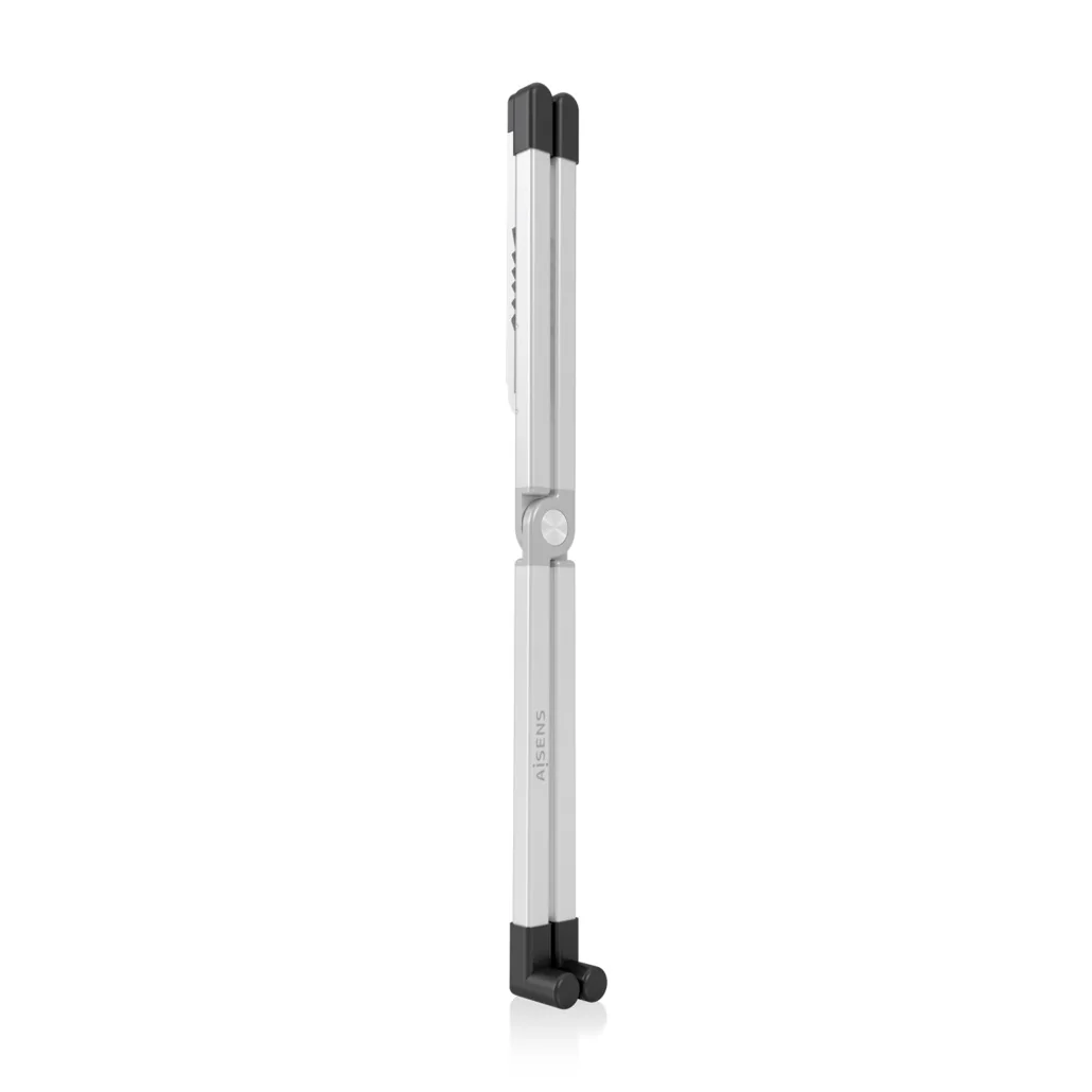 Suporte AISENS LPS4M-461 para Portátil e Tablet até 15" Ajustável em Alumínio Prateado - Imagem 4