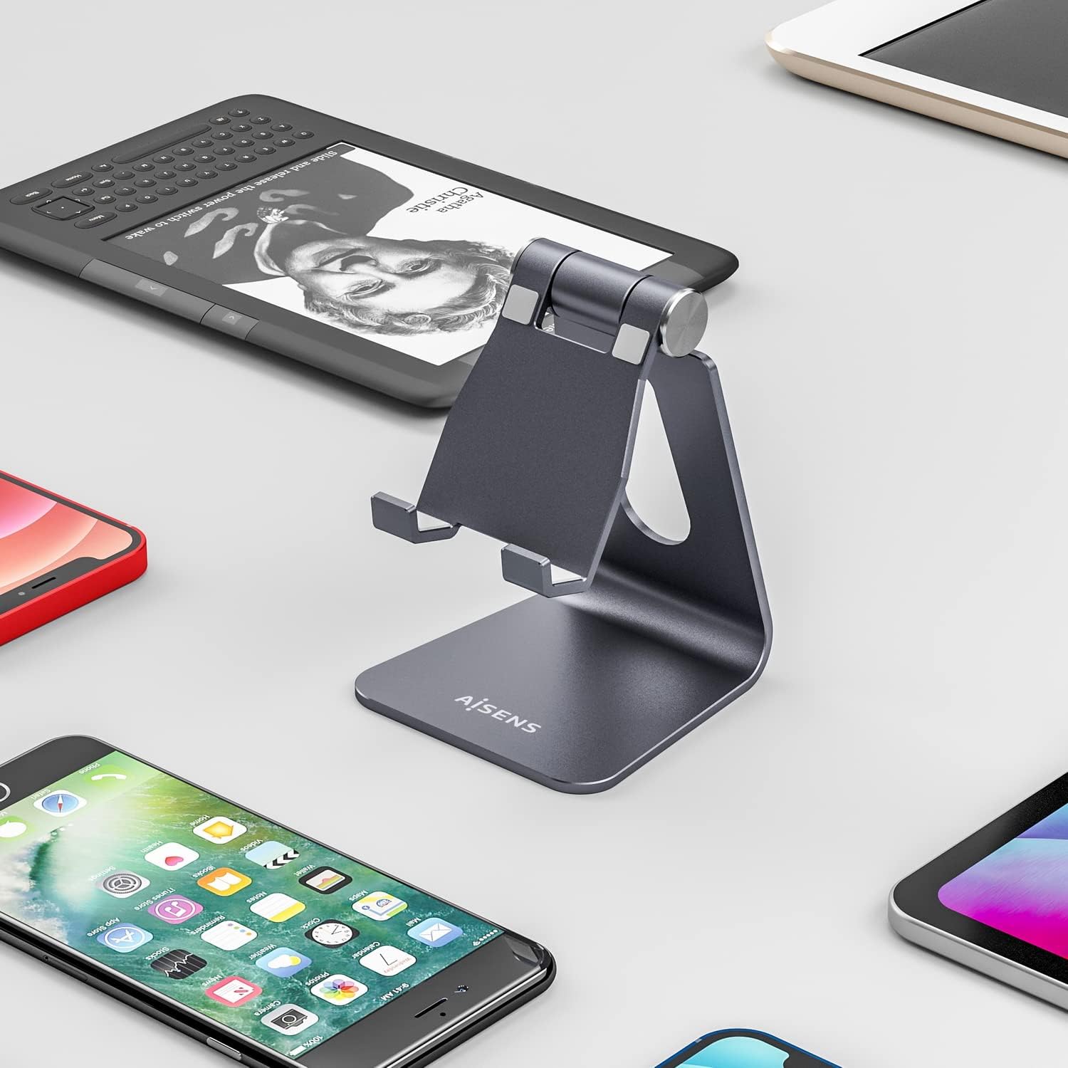 Suporte para Smartphone/Tablet Aisens MS1PM-083/ Cinzento - Imagem 6