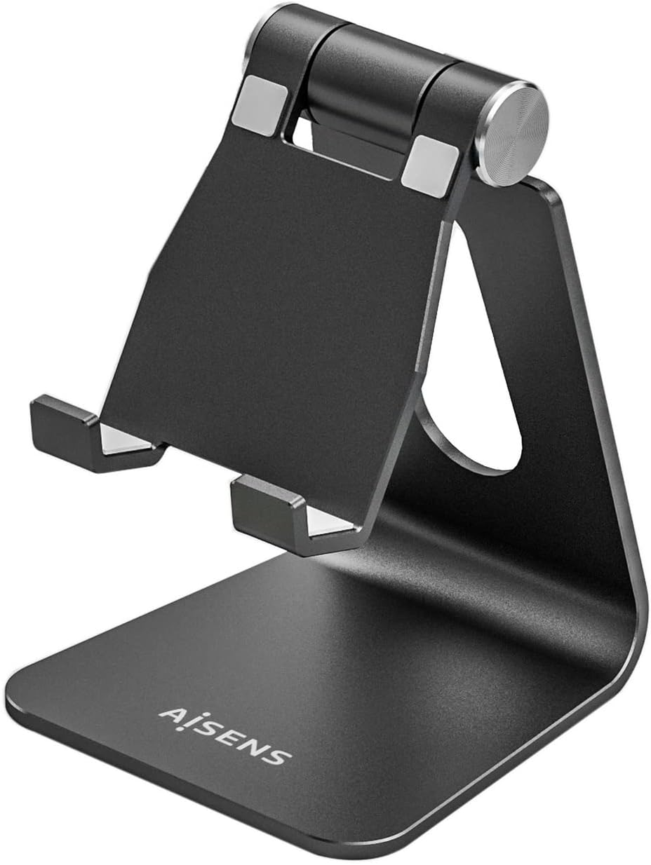 Suporte para Smartphone/Tablet Aisens MS1PM-084/ Preto
