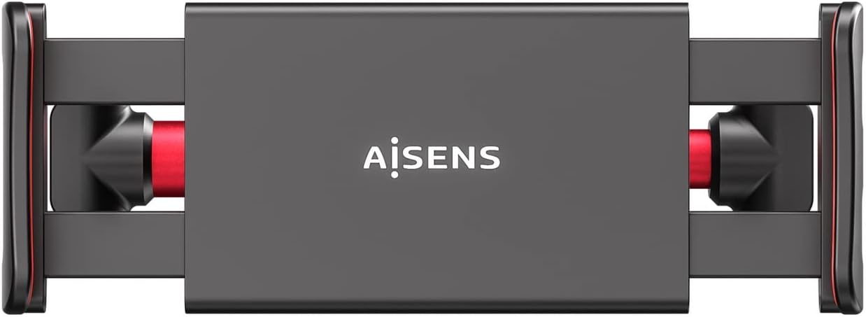 Suporte de Smartphone para Carro/Tablet Aisens MSC1P-105/ Preto e Vermelho - Imagem 2