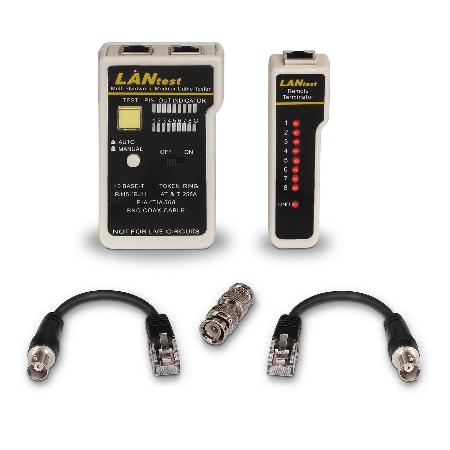 Tester Aisens A142-0314 para RJ11-RJ12-RJ45/ Coaxial - Imagem 2