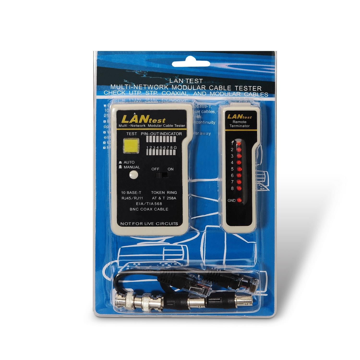 Tester Aisens A142-0314 para RJ11-RJ12-RJ45/ Coaxial - Imagem 3