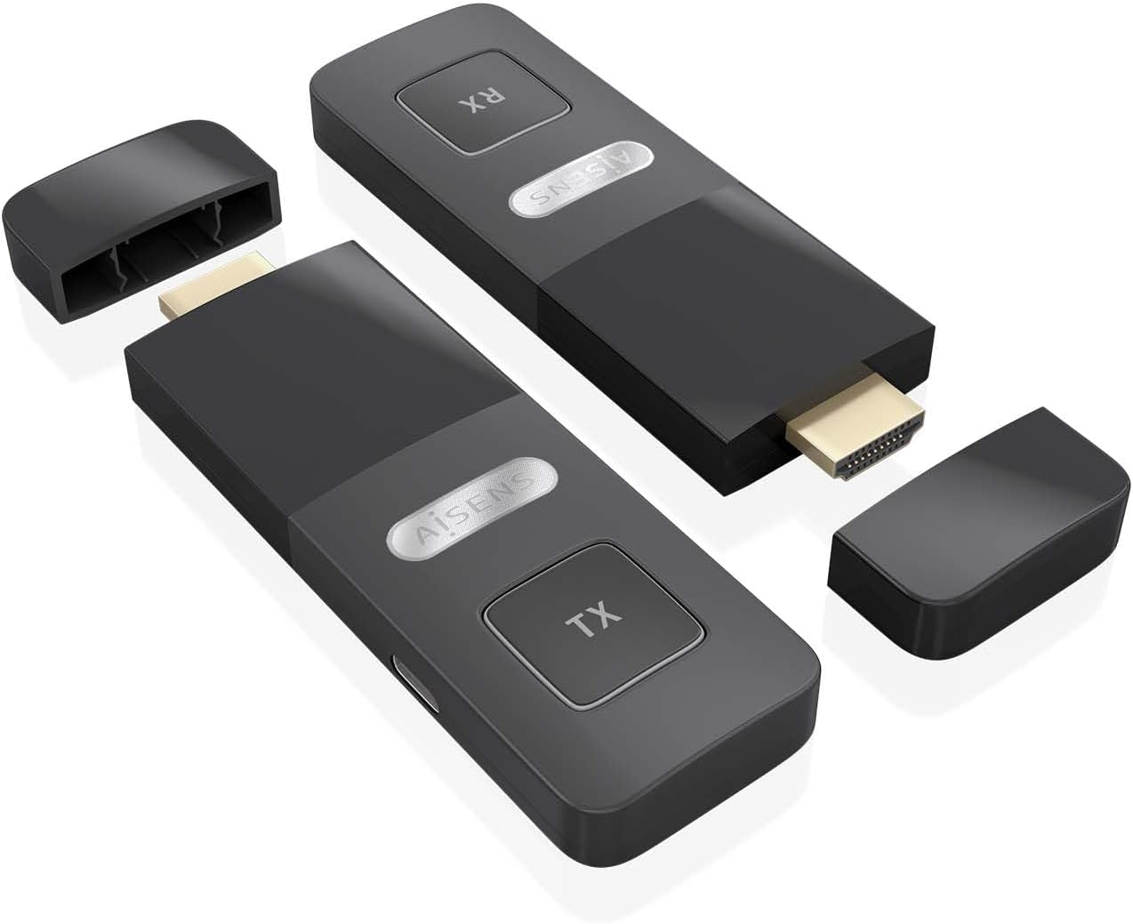 Adaptador/Transmissor de vídeo HDMI Sem Fios Aisens ASWL-H2K30M001-BK - Imagem 2